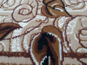 Barna rusztikus Lukko szőnyeg Méret: 120x170 cm