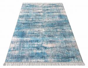 DY Kék modern BLAK 03 mosható szőnyeg Méret: 160x220 cm