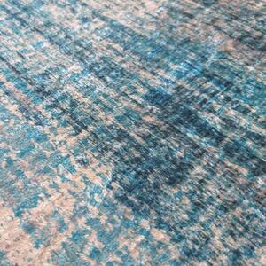 Kék modern BLAK 03 mosható szőnyeg Méret: 160x220 cm