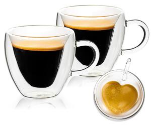 4Home Big Heart Hot&Cool thermo pohár 250 ml, 2db