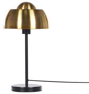 Fekete és aranyszínű fém asztali lámpa 44 cm SENETTE