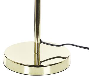 Aranyszínű fém asztali lámpa 44 cm SENETTE