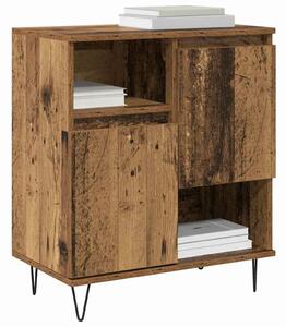 VidaXL Oldalszekrények 3 pcs Régi fa 180 x 35 x 70 cm Faanyag