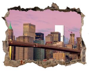 Lyuk 3d fali matrica Manhattan new york city