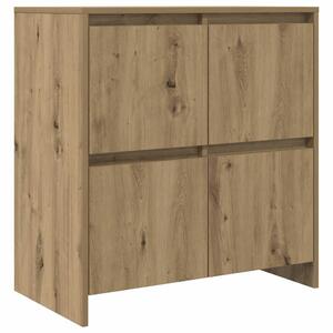 VidaXL Oldalszekrények 2 pcs kézműves tölgy 70 x 41 x 75 cm Faanyag