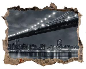 Lyuk 3d fali matrica Brooklyn híd