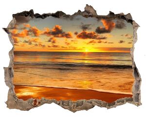 Lyuk 3d fali matrica Sunset beach
