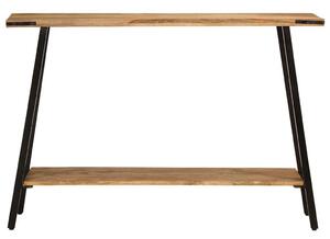 VidaXL tömör mangófa tálalóasztal 110 x 30 x 75 cm