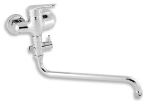Kád csaptelep Novaservis Titania Iris New zuhanyszett nélkül 100 mm Króm 944751.0
