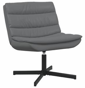 VidaXL Forgószék Szürke 63 x 75 x 76 cm PU