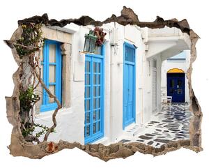3d-s lyukat fali matrica Görög utcákon