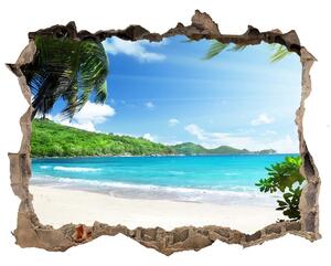 3d-s lyukat fali matrica Seychelles strand