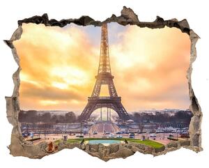 3d-s lyukat fali matrica Párizsi eiffel-torony