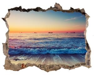 3d-s lyukat fali matrica Sunrise tenger