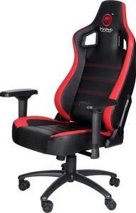 Marvo CH-118, Műbőr + PVC, 131 cm, Max. 150 kg, Állítható háttámla, Fekete-Piros, Gamer szék