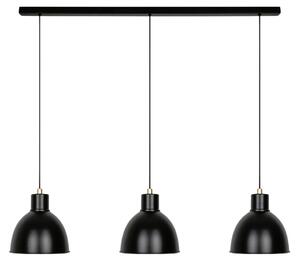 Nordlux Matt fekete fém függőlámpa Pop 100 cm