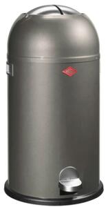 WESCO Kickmaster Soft 33 literes pedálos fém szemetes - Matt grafit