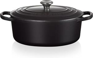 Le Creuset Signature 29cm Öntöttvas Főzőedény 4.7L - Fekete