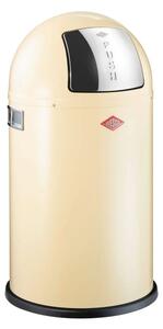 WESCO Pushboy Junior 22 literes nyomófedeles fém szemetes - Matt homok
