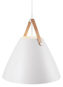 Nordlux Fehér fém függőlámpa Szíj 48 cm