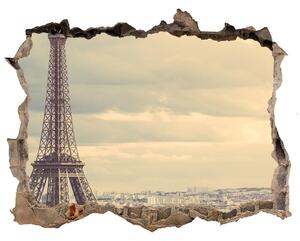 3d-s lyukat fali matrica Párizsi eiffel-torony