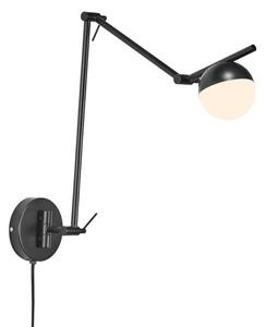 Nordlux Fekete fém fali lámpa CONTINA 73,6 cm