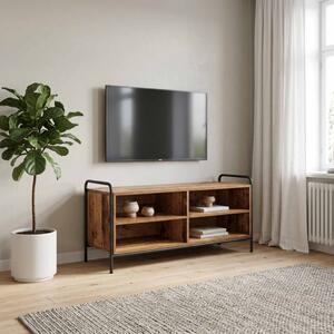TV szekrény 140 x 39,5 x 50 cm Antik Fa Szerelt Fa