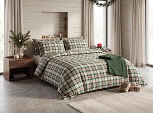 Pamut ágynemű WINTER PLAID színes hotelzsebbel Ágyneműhuzat mérete: 70 x 90 cm | 140 x 200 cm