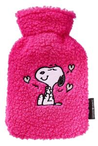 PEANUTS melegvizes párna 22cm , Snoopy rózsaszín