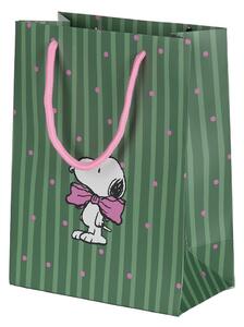 PEANUTS ajándéktáska , Snoopy masnival közepes