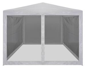 VidaXL partisátor 4 hálós oldalfallal 4 x 3 m