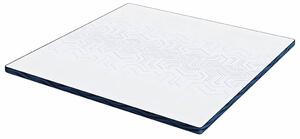 VidaXL Matrac topper 180 x 200 cm vastag Jacquard szövet Fehér