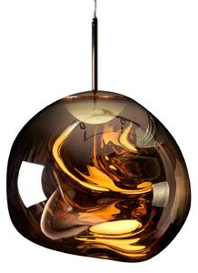 Függőlámpa Tom Dixon, Melt Mini, dimmable, Arany / Sárgaréz, Nappali, Műanyag, Dizájn