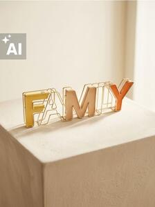 Sinsay - Fali dekoráció FAMILY - többszínű