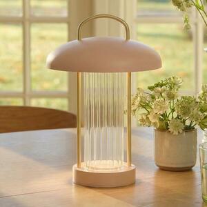 Asztali lámpa Nordlux, Mirano, dimmable, Rózsaszín / Rosé, Nappali, Fém, Skandináv