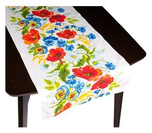 Bellatex Pipacsok asztali futó piros, 50 x 140 cm, 50 x 140 cm