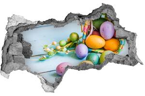 3d lyuk fal dekoráció Húsvéti tojás