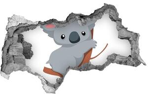 3d-s lyukat fali matrica Koala egy fa