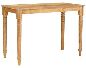 VidaXL Dohányzóasztal Barna 110 x 55 x 77 cm Tömör Mangófát