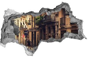 3d-s lyukat fali matrica Streets of barcelona