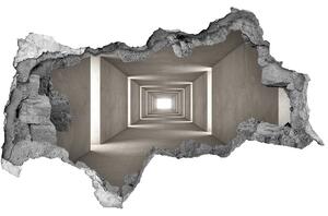 3d-s lyukat fali matrica A beton alagút
