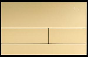 Rea, Vezérlőgomb rejtett WC-rendszerekhez T Rea K011A-Q Gold Brush, REA-E0055