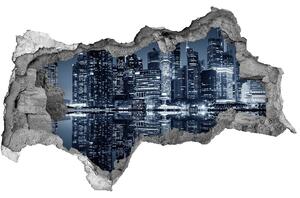 Lyuk 3d fali matrica Singapore éjjel