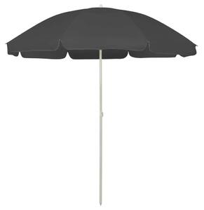 VidaXL antracitszürke strandnapernyő 240 cm