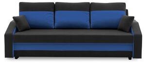 Nagyméretű kanapéágy HEWLET PLUS Color Fekete + Rózsaszin