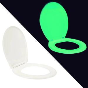 Procart Sötétben világító WC-ülőke, lágy zárassal, zöld színben világító