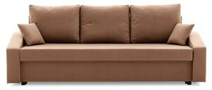 Nagyméretű szétnyitható kanapé HEWLET PLUS Cappuccino