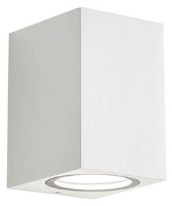 LED kültéri fali lámpa BRIO, fehér, 10x7 cm