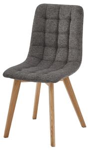 Szürke szövet étkezőszék – modern kárpitozott szék CT-291 GREY2