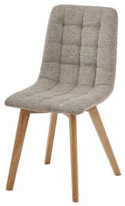 Bézs szövet étkezőszék – modern kárpitozott szék CT-291 CAP2